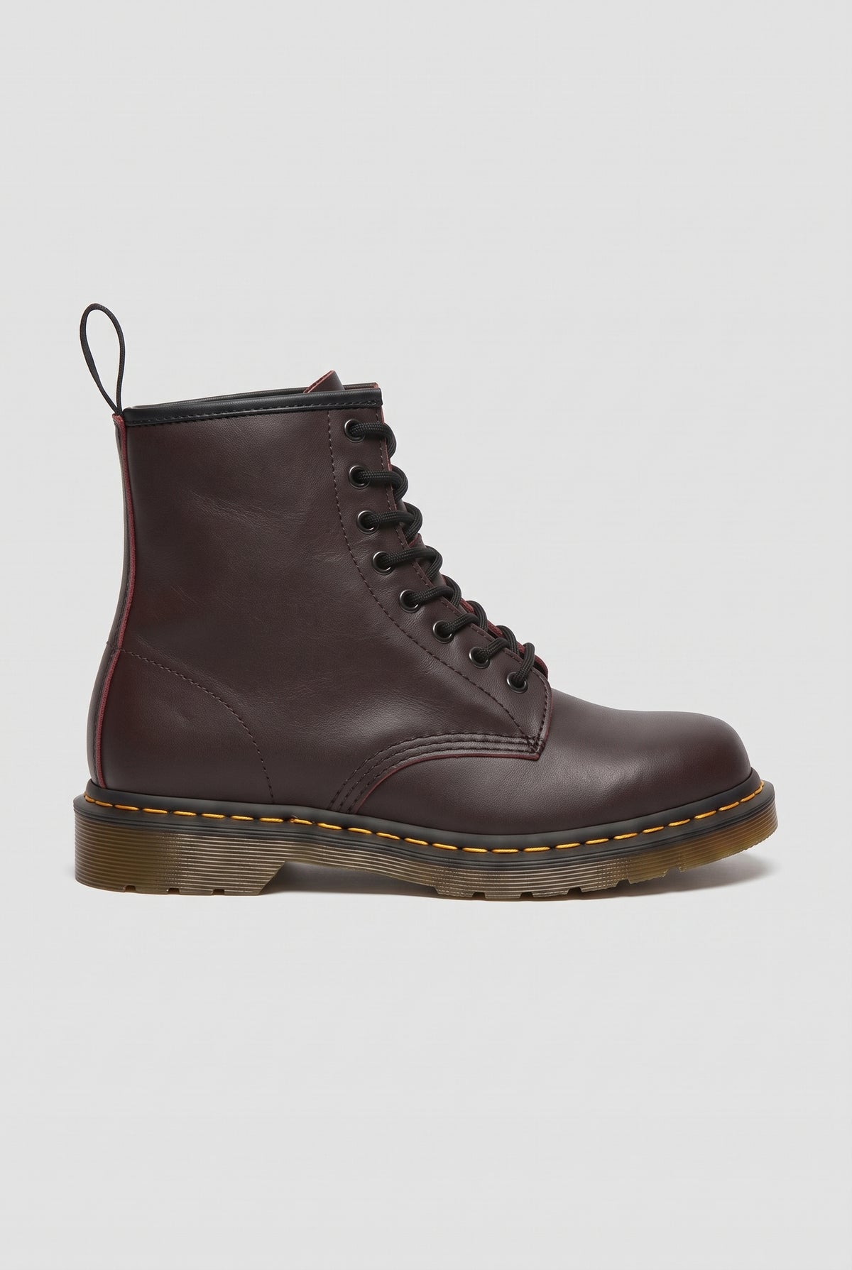 Men's Boots | Ankle Height Lace-Up with Chunky Sole - Dark Brown
