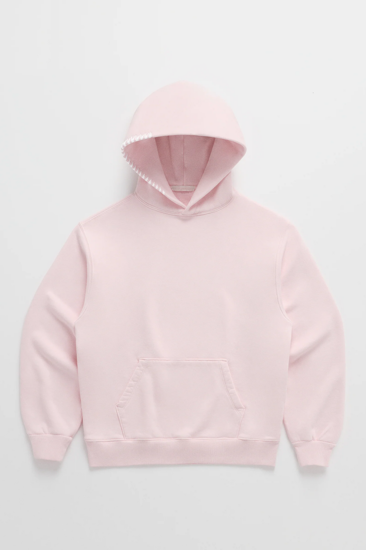 Women's Hoodie | Oversized with Contrast Hood Stitching - Pink 2