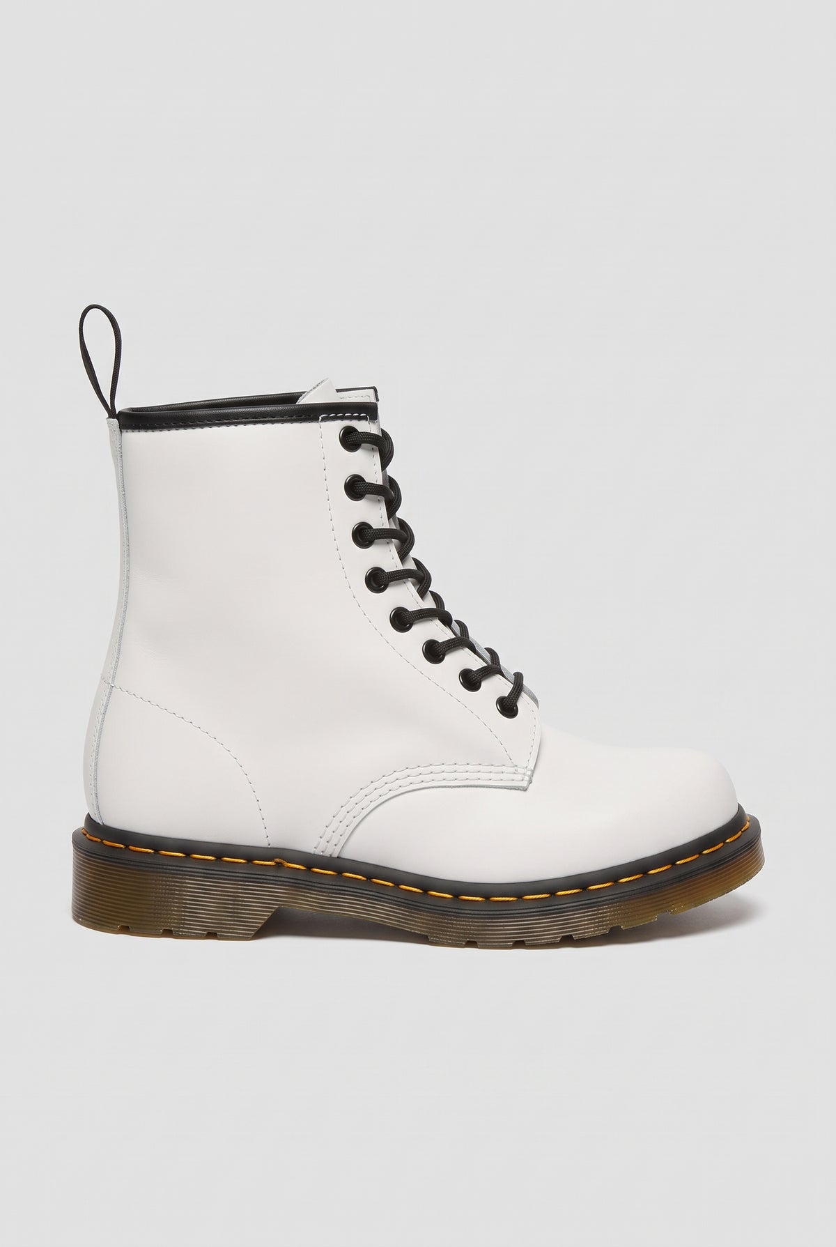 Men's Boots | Ankle Height Lace-Up with Chunky Sole - White