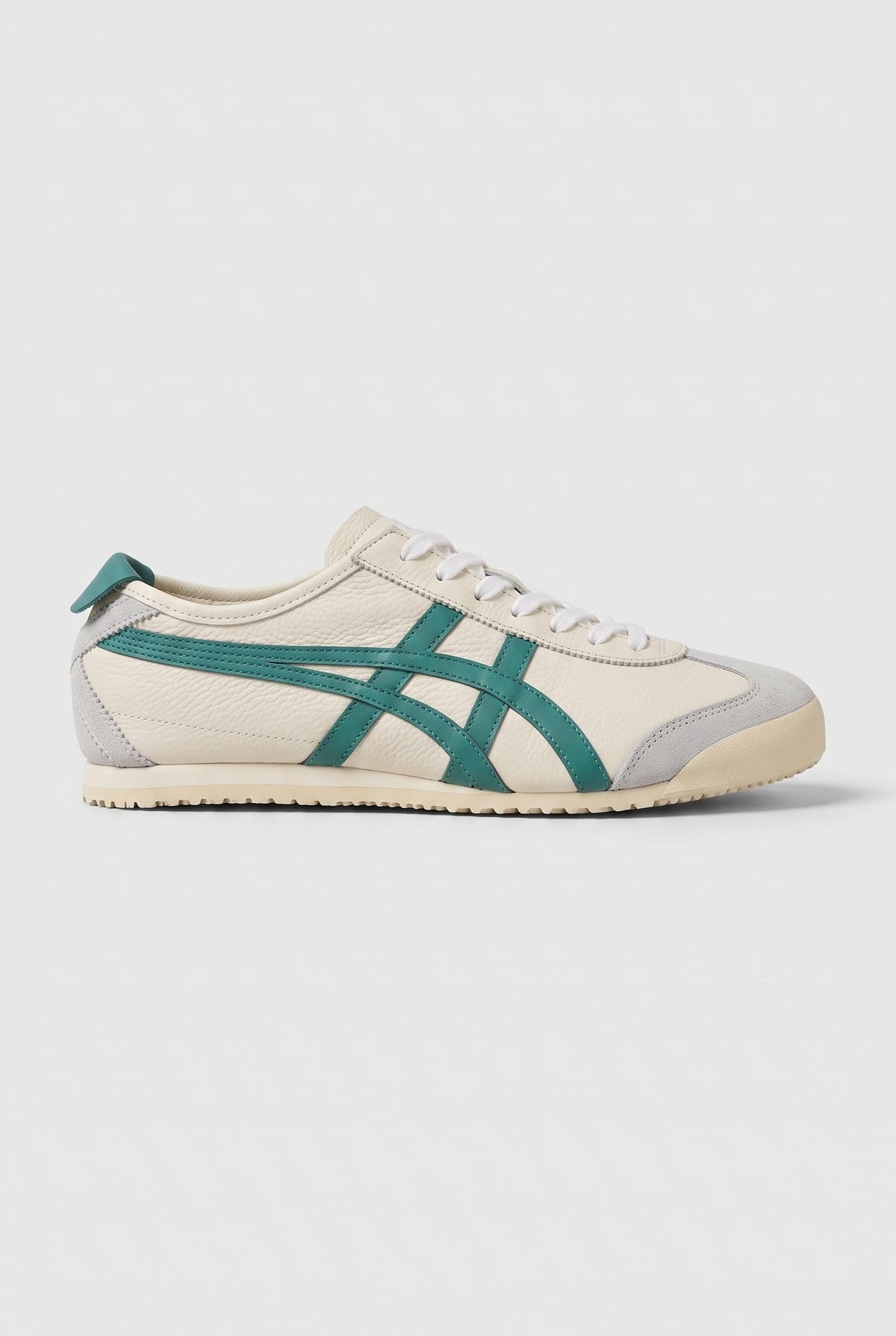 Men's Trainers | Retro Suede-Look with Contrast Stripes - Teal
